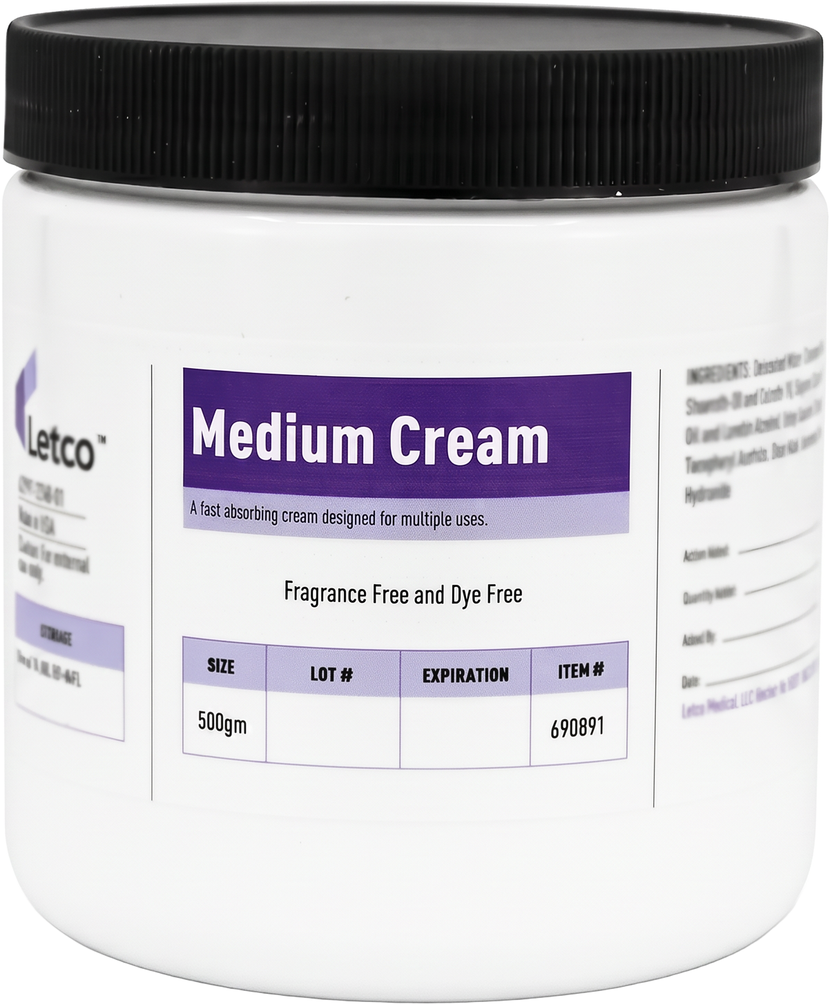 Medium Cream compounding base