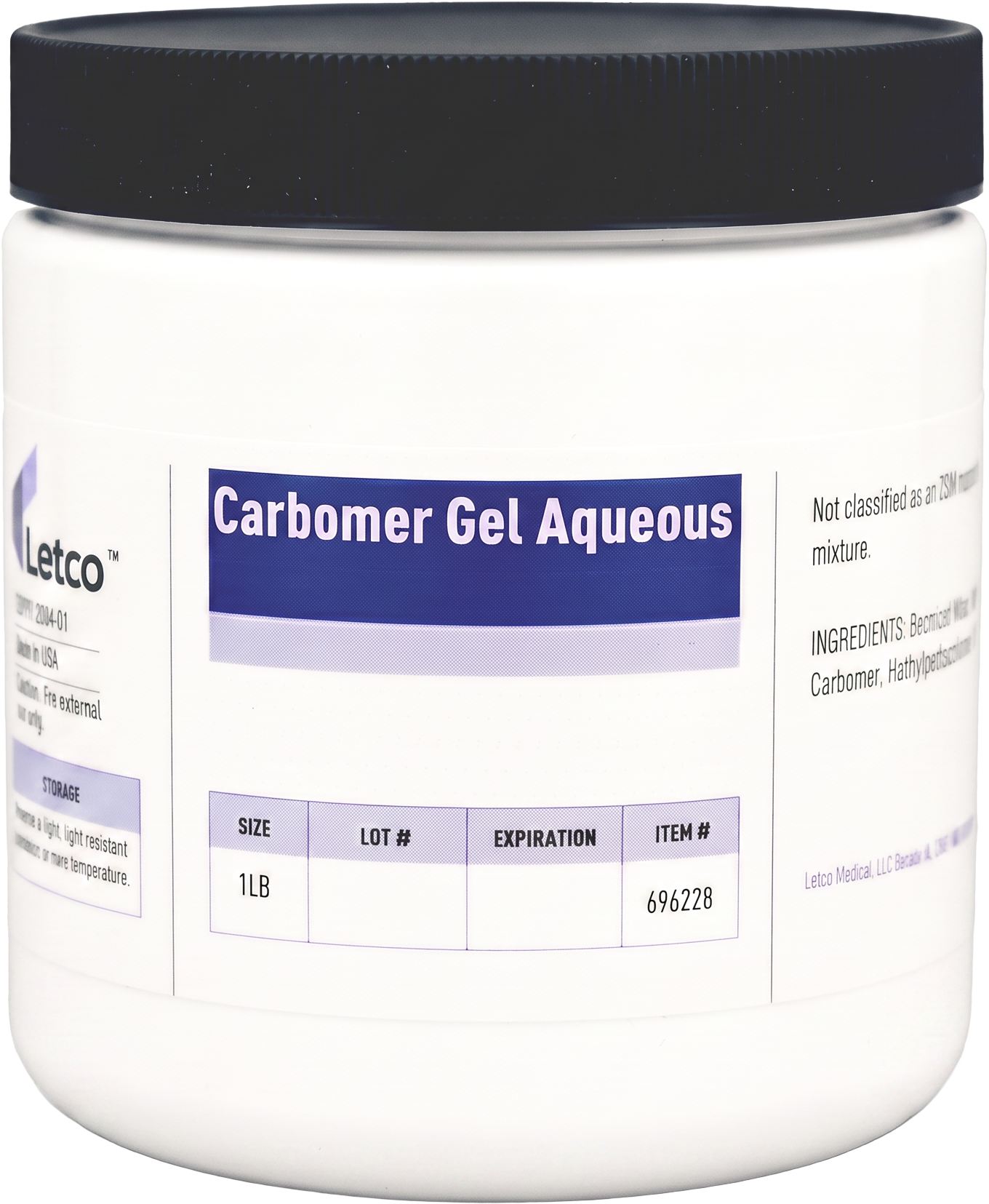 Carbomer Gel Aqueous compounding base