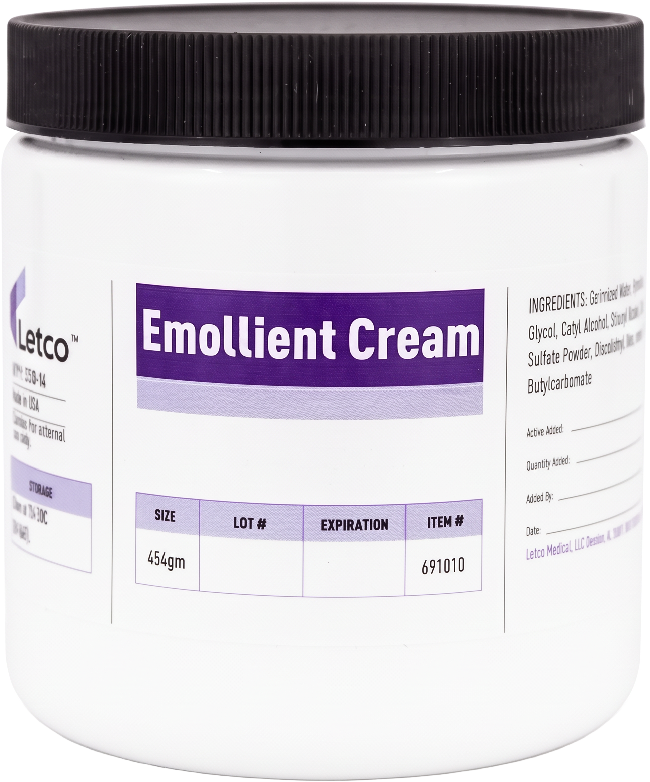 Emollient Cream compounding base
